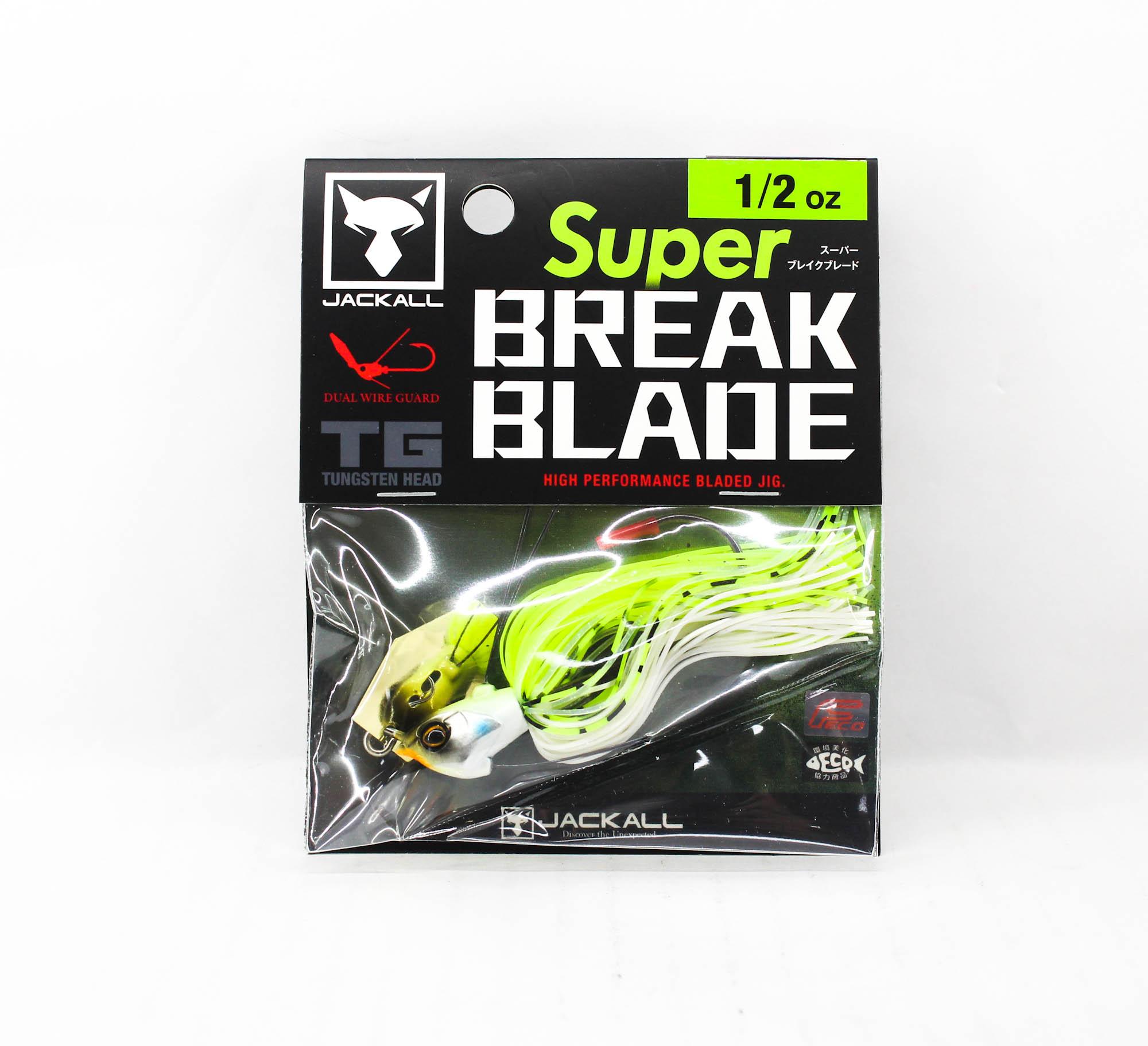 

Jackall Super Break B 1/2 oz Sinking Lure Chart Back Pearl (1844)