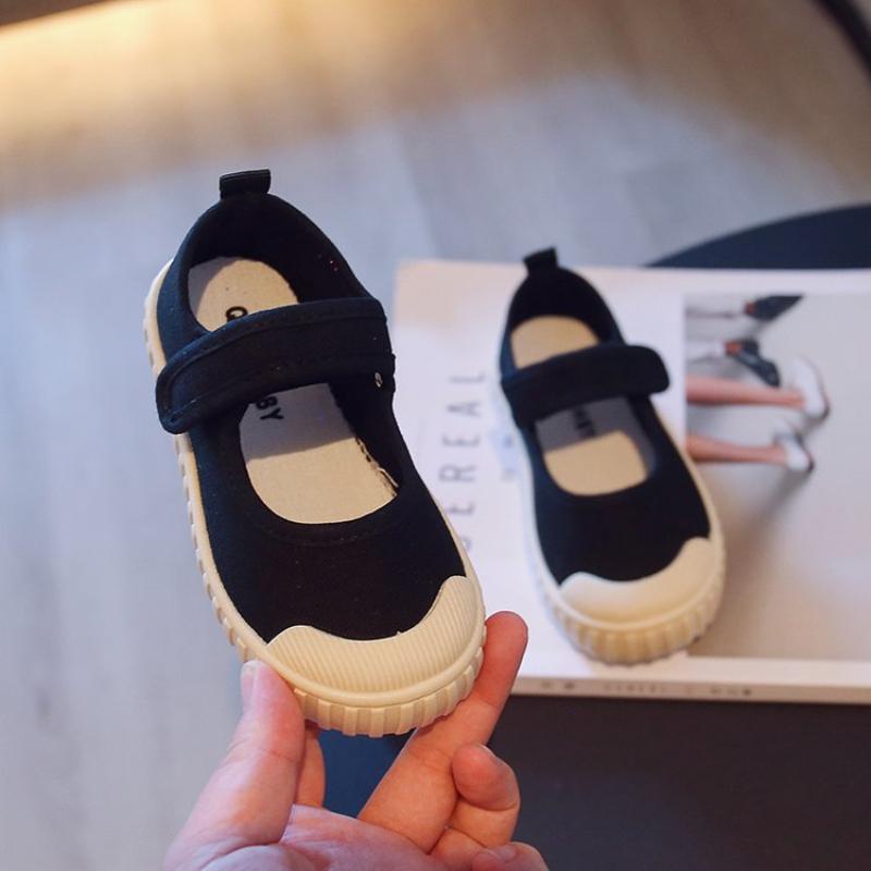 2024 Children's Canvas Shoes Summer New Students Korean Breathable Hot Fashion Shoes Kids ShoesSize21-32 Breathable