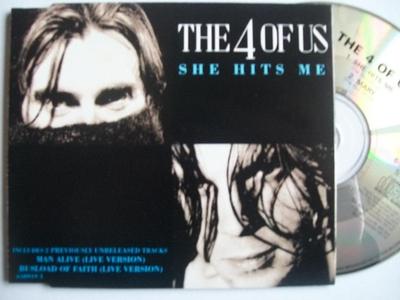 CD 4 OF US - She Hits Me 6589195 Japan Rock Used