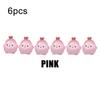 6PCS Driving Assistance Signs Luminous Chicken Safety Points Inside The Car ,Car Point Marking, Car Center Console Decoration