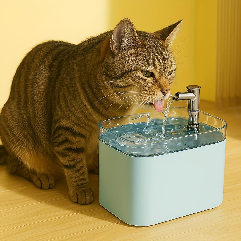 Automatic Pet Water Fountain Cat Drinking Fountain with Filtered Circulating Water for Optimal Hydration
