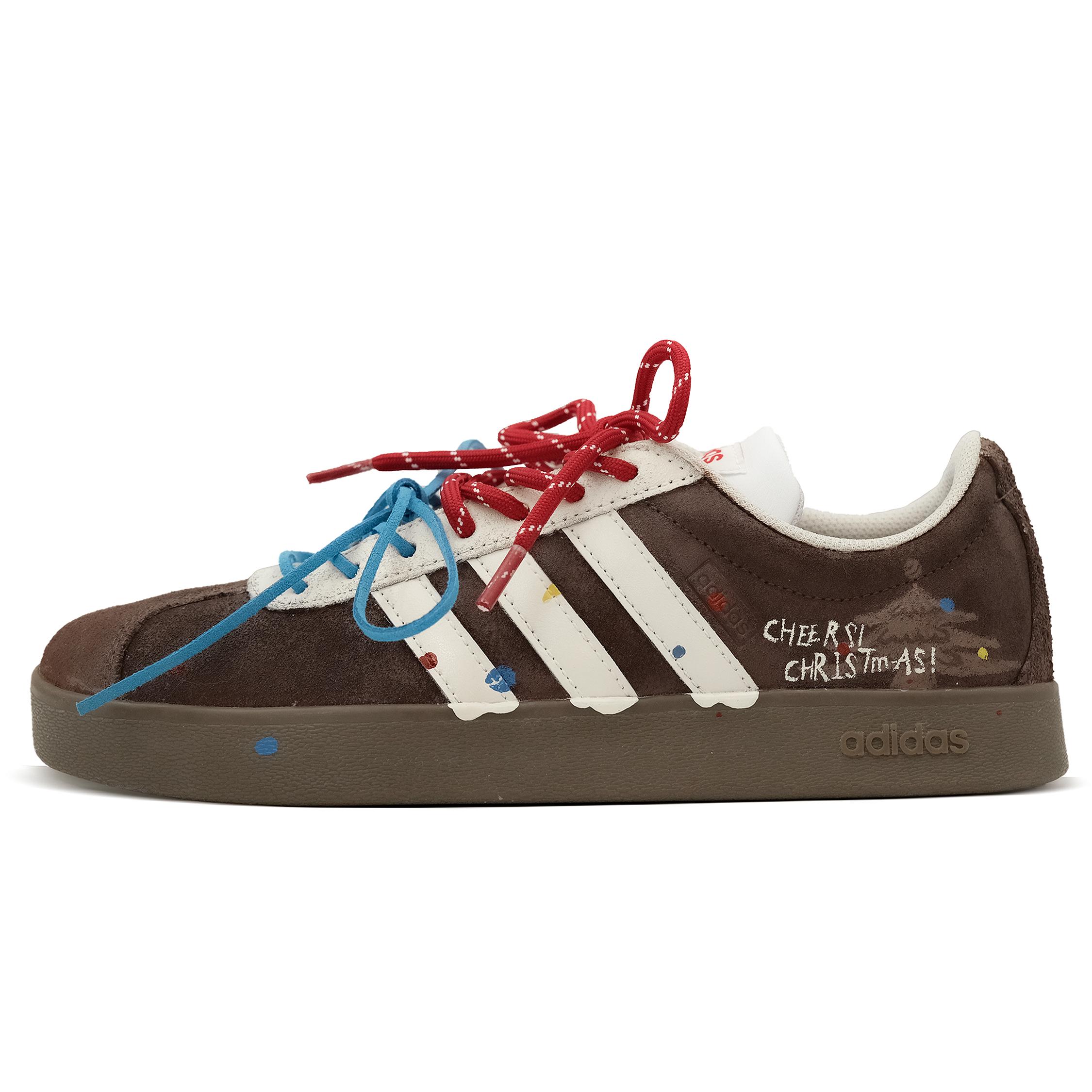 

Adidas VL COURT 2.0 Low top Skateboard Shoes Unisex Brown JS3003(Team1714-) 36⅔