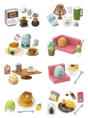 Sumikkogurashi Cafe Sumikko 1 Box H115mm X W70mm X D40mm PVC Re-Ment San-X