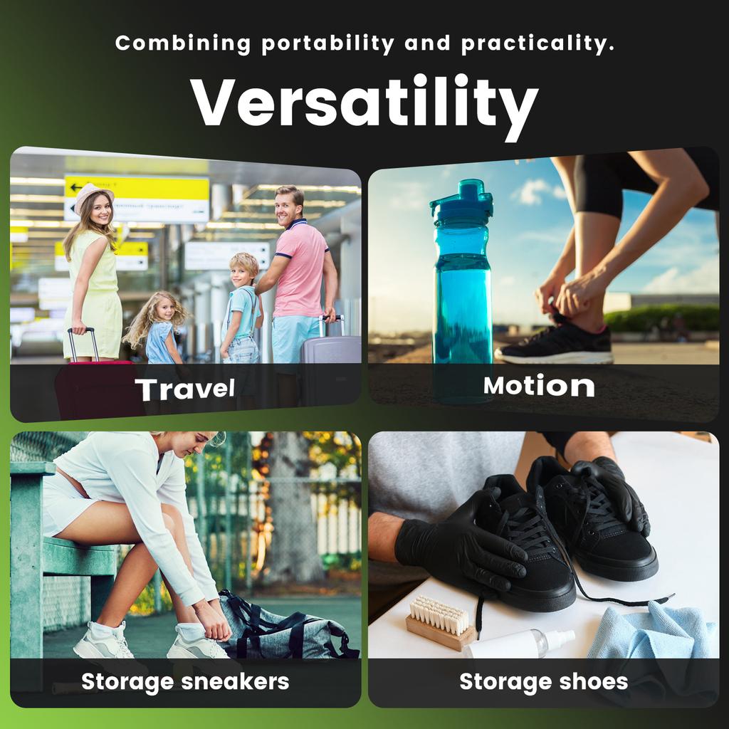 1/2Pcs Waterproof Shoes Storage Bags Oxford Cloth Portable Smell-Proof Shoe Bag with Zipper For Sports Gym Soccer Shoe Organizer