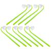 10Pcs Lily of Cute Gel Pens Plastic Flower Shaped Pens Smooth Writing Student Supplies Prize Gifts Bulk