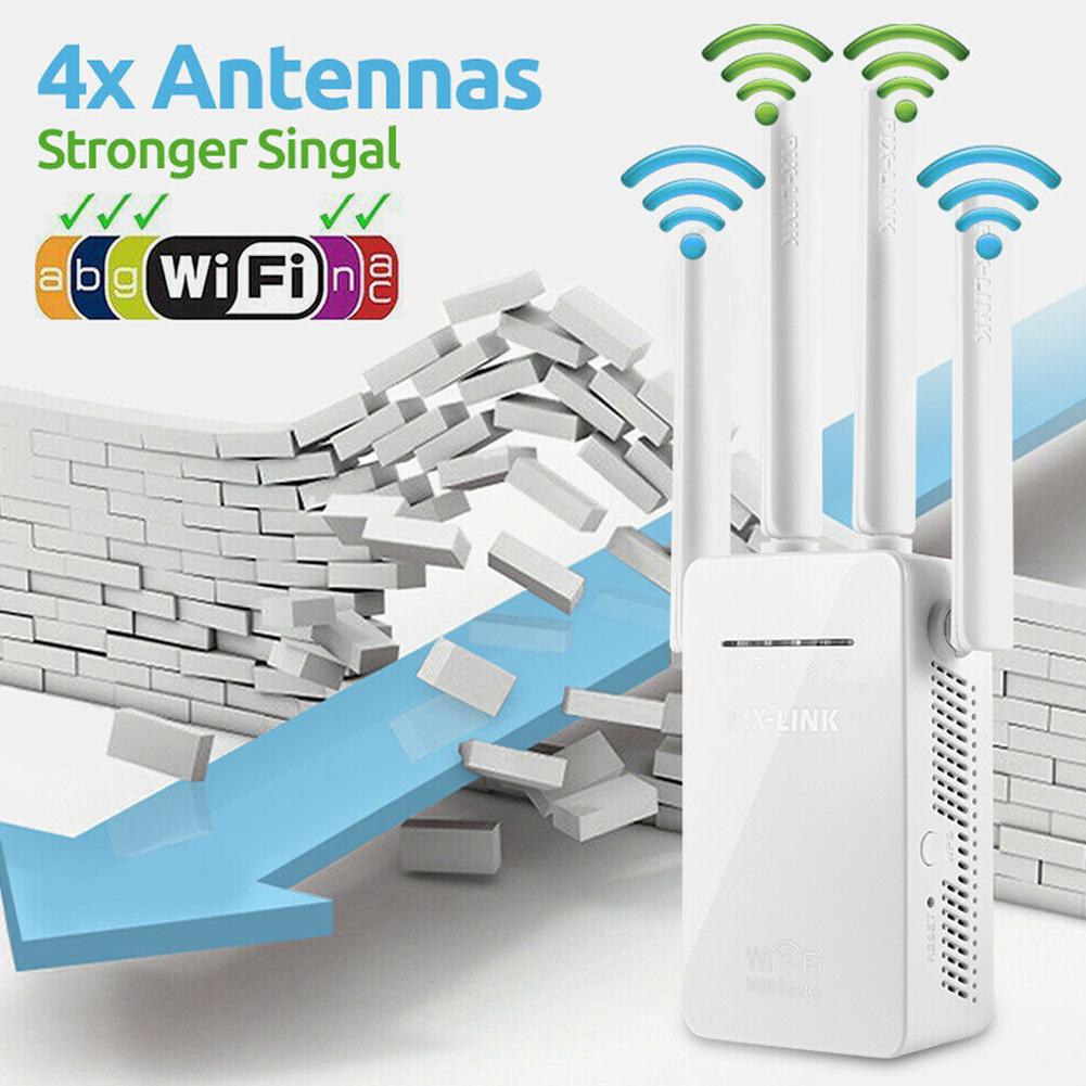 Wireless Repeater 300Mbps Dual Band Wireless Router Range Signal