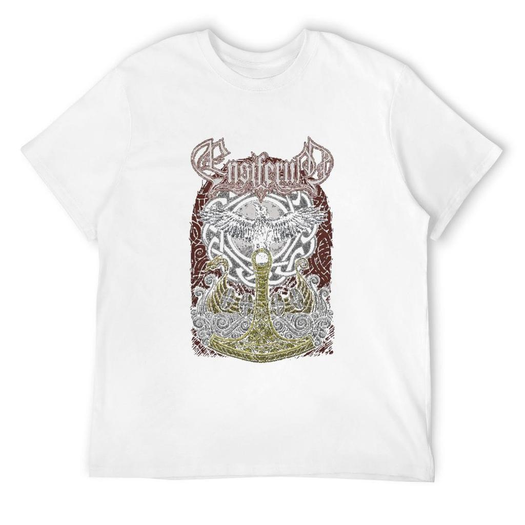 The Ensiferum Dauntless Heart T-Shirt blacks Aesthetic clothing t shirts for men