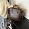 Student Commuter Backpack Women's Autumn Vintage Fashion College Style Briefcase Large Capacity Women's Bag