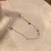 Sweet and Cool Star Fringe Heart Necklace - Women's Luxury Small-Scale Exclusive Collar Chain - Sophisticated Design - High-End Neck Chain
