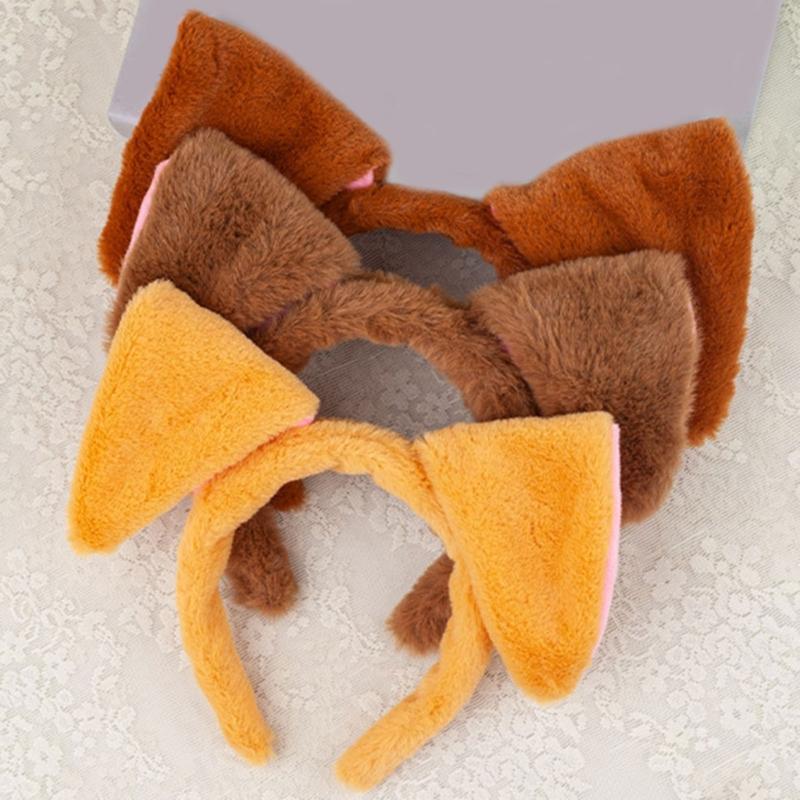 Dog Costumes for Kids Girls Halloween Animal Cosplay Accessories with Dog Ears Headband Tail Tutu Skirts Set