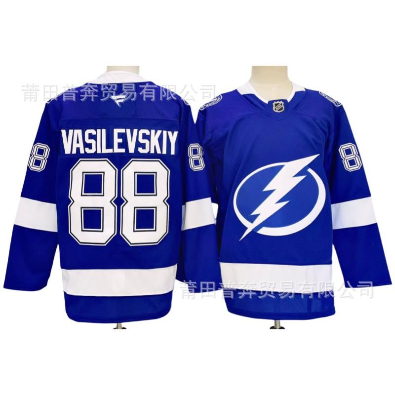 Tampa Bay Lightning NHL Hockey Jersey Ropa para Fans Unisex Camiseta del Equipo de Hielo Hombres Mujeres
