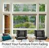 Privacy Window Film One Way Mirror Glass Tint Heat Regulation Sun Uv Blocking Sliding Door Reflective Self Adhesive For Home X