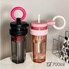 Portable Water Bottle Tea Strainers High Temperature Resistant Bottles with Straw