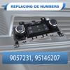 9057231 for Chevrolet Cruze 2009-2016 95146207 AC Climate Control Switch