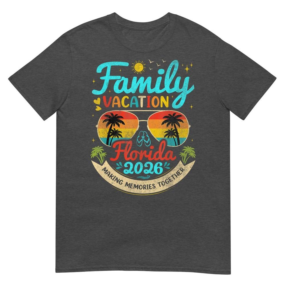 Vintage Family Vacation Florida 2026 Florida Group TShirt