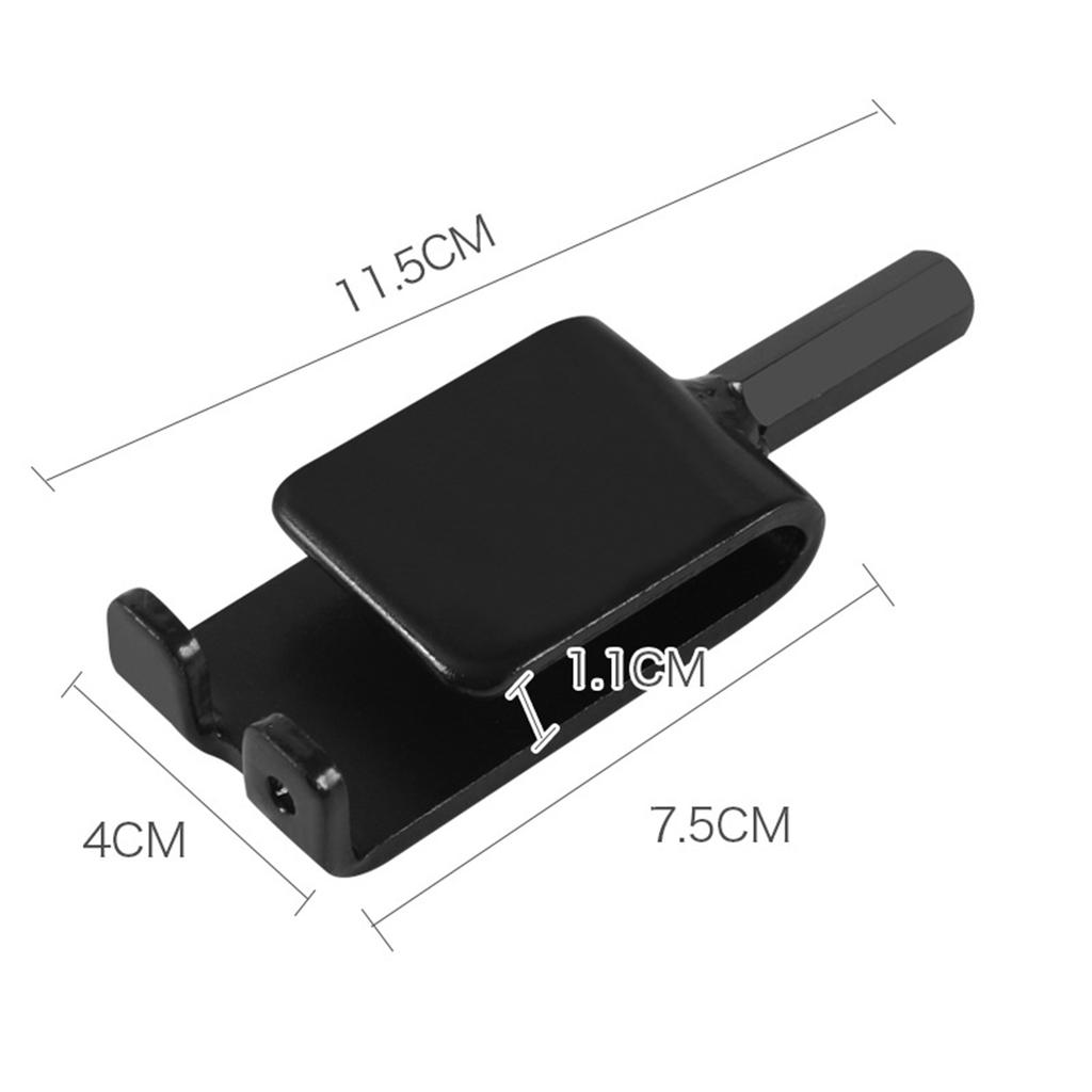 Ice Anchor Drill Adapter for Ice Stakes Ice Fishing Shelter Accessories Power Drive Drill Practical Ice Fishing Anchor Tool