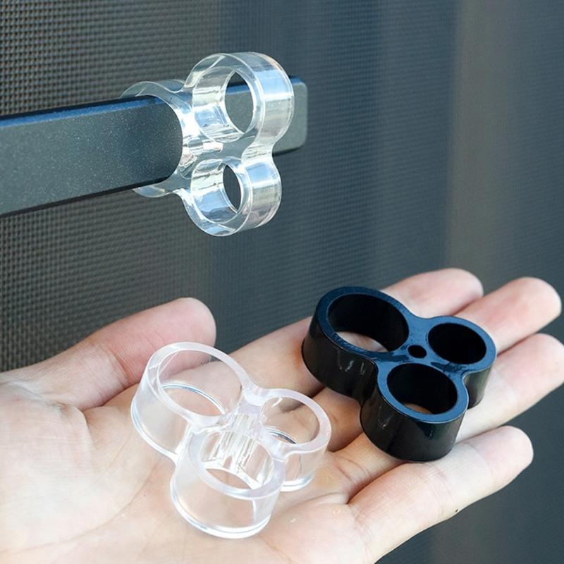 Invisible Door Bumpers Noises Reduction Quiet Stoppers Reusable Wall Guard for Glass Wooden Door Protecting