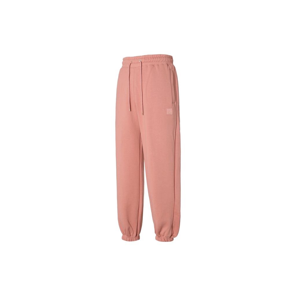 New JORDAN Knitted Sweatpants Women's Pink FB5114-618