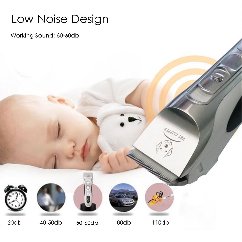 Profional Pet Clipper Dog H Trimmer Groomg Shaver Powerful Rechargeable Cat Electric Scissors Mower Hcut He M90