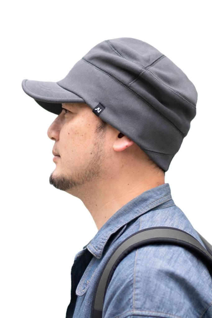 Nakota Lifecycle Sweat Work Large Organic Deep and XL Size Charcoal Cap, Size, Cotton, Fit, Recycled, Eco-Friendly, Men's Women's, (Approx. 59-64cm) /