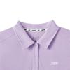 Skechers Short Sleeve Solid Color Medium Thickness Polo Shirt Women Tops L225W157-00KC