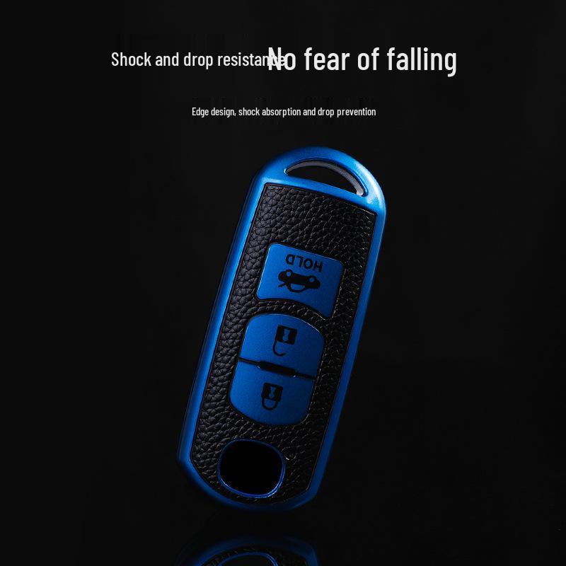 Mazda Angkesaila Schlüsselhülle: Leder Schlüsselschutz für CX5, CX4, Ruiyi, Xingcheng und Atez Modelle