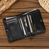 Luxury Brand Designer Wallet Men Card Holder Soft Genuine Leather Short Purse For Coins Credit Cards Male Wallets In Pockets