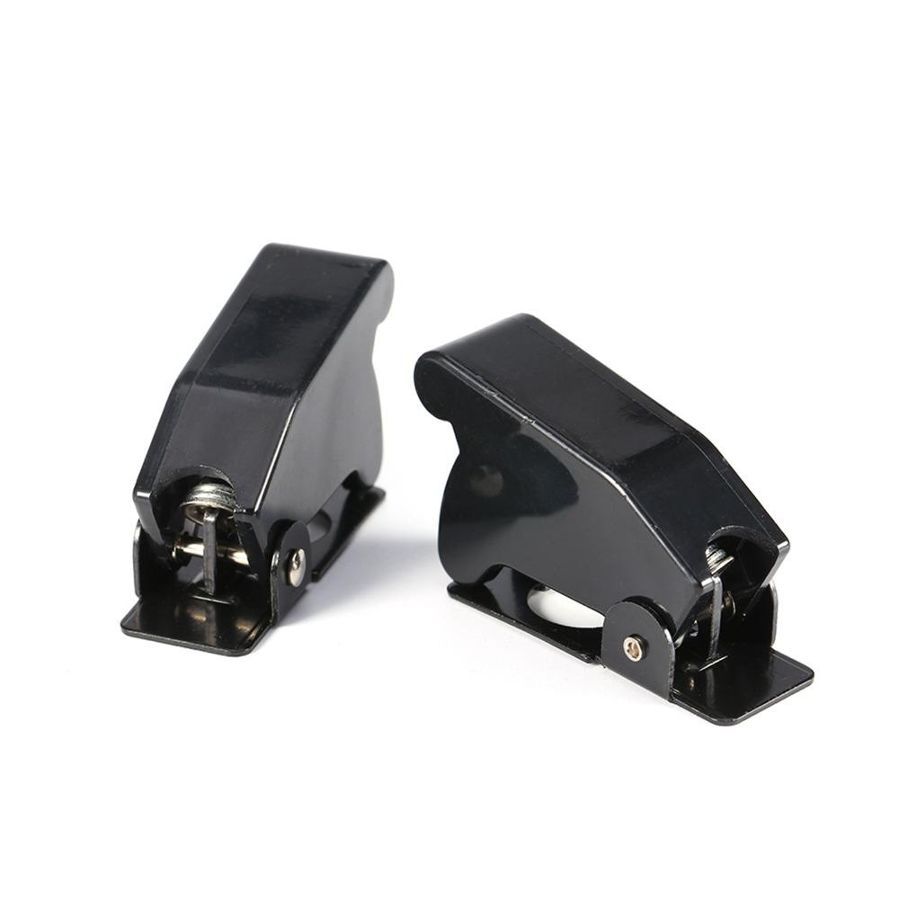 5Pcs Waterproof Design Toggle Switch Cover Black Toggle Switch Guards  Auto Electrical