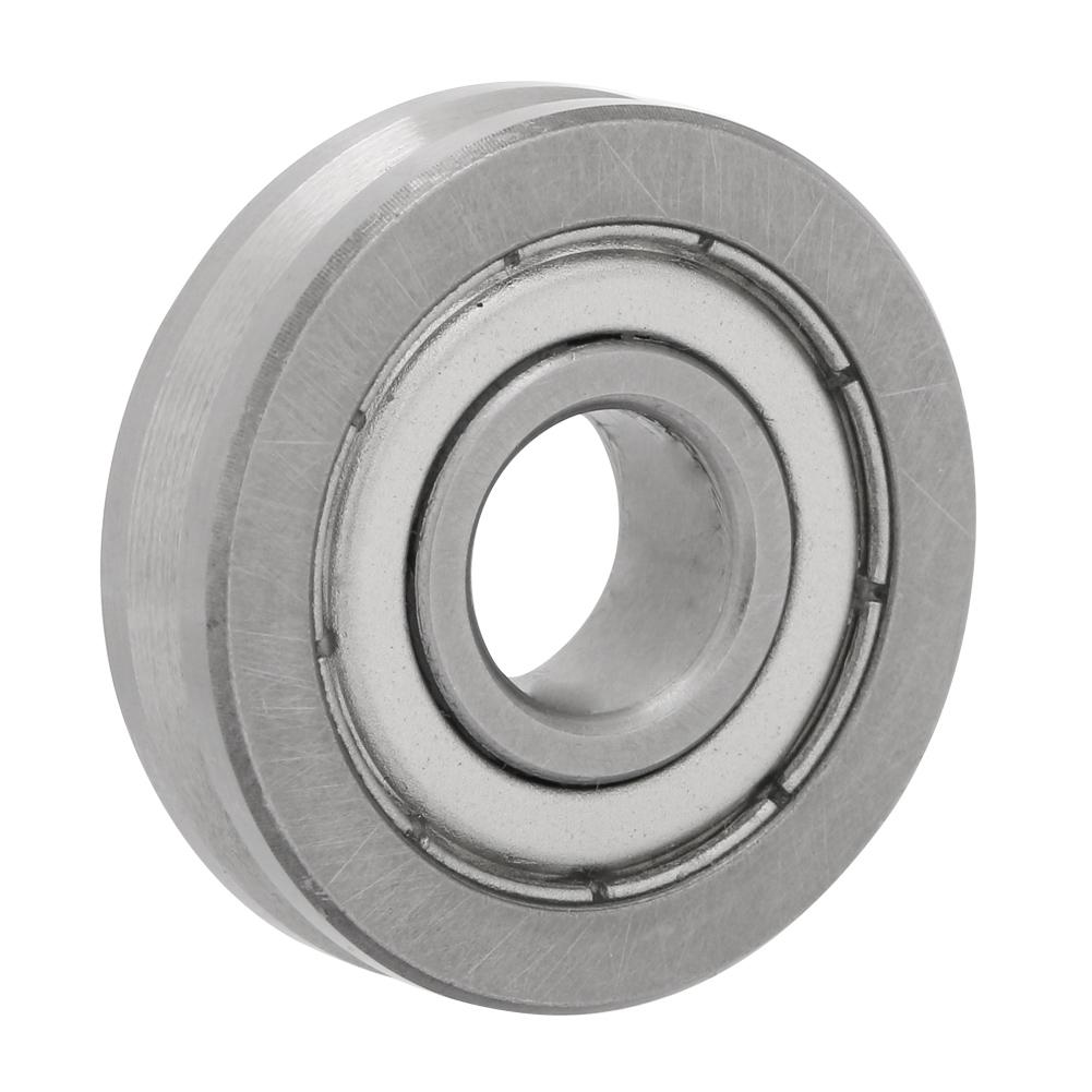 

V6000ZZ Steel V Grooved Single Roller Guide Bearing10mm Bore 30mm OD 8mm Thickness