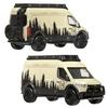 Hot Wheels Premium 2 Pack Mercedes-Benz Sprinter Tourer / '05 Toyota Land Cruiser Prado [Mini Car] [3 years old and up] HRR76