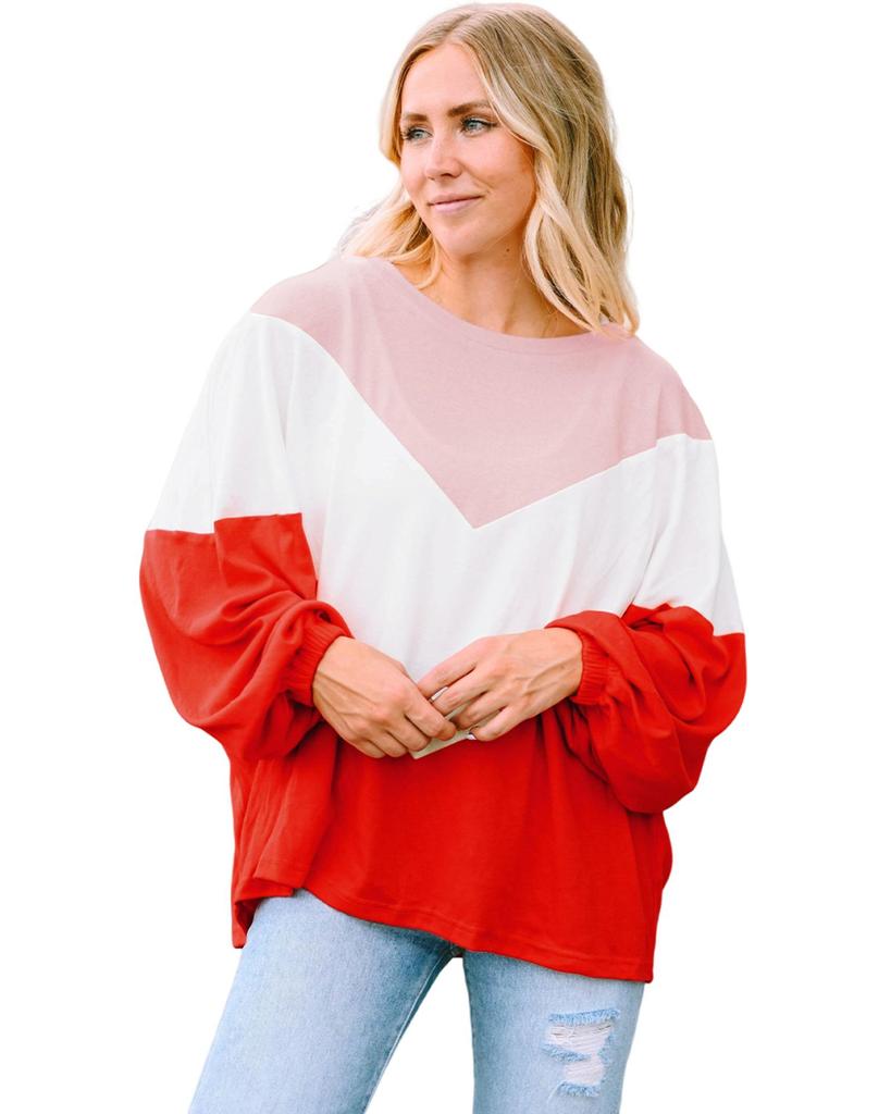 Azura Exchange Chevron Knit Top