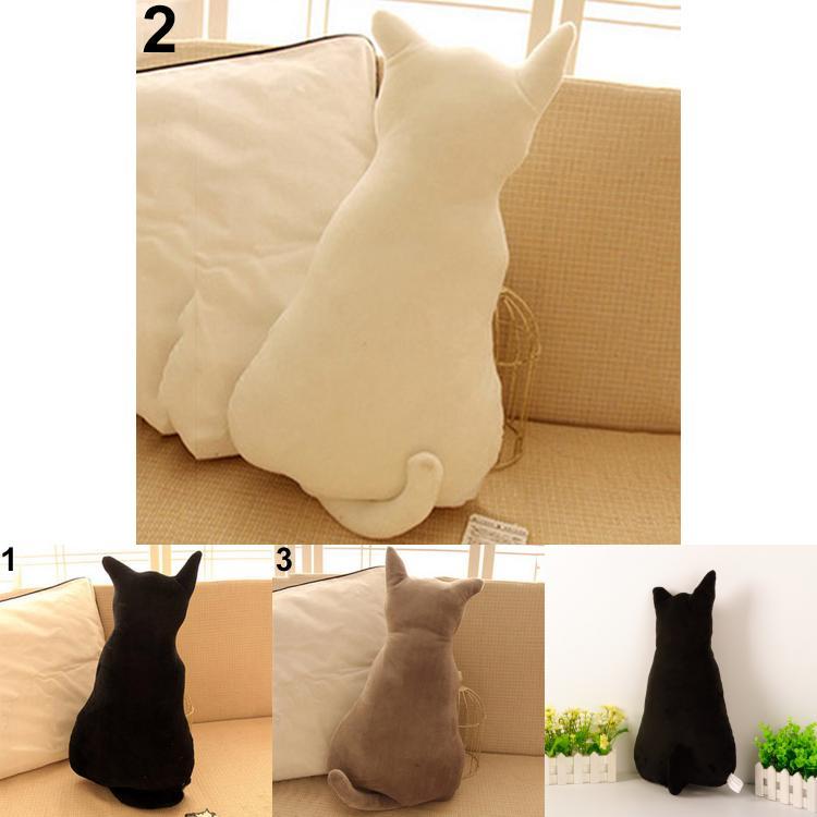 Adorable Plush Back Cat Toy Sofa Pillow Cushion Perfect For Cozy Home Decor