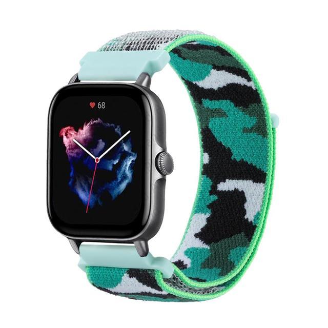 20mm 22mm Nylon Band For Amazfit GTS 2/2e/3/4/GTS 2 mini/GTR 4/3/3 Pro/2/2e/47mm Stratos 2 3 Bracelet Amazfit Bip/Balance Strap
