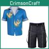 Fantasy Vii Final Cloud Strife Cosplay Costume Shirt Pants Set Party Halloween