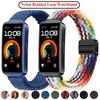 Nylon Strap For Huawei Band 10 9 8 Braided Comfortable Magnetic Buckle Adjustable Watchband Huanwei Band 10/9/8 Accessories Belt