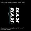 2Pcs Motocross Motorcycle Vinyl Sticker For Kyb Wp Suspension Showa Decal For Yamaha Honda Suzuki Ktm Kawasaki Benelli Decor Quality