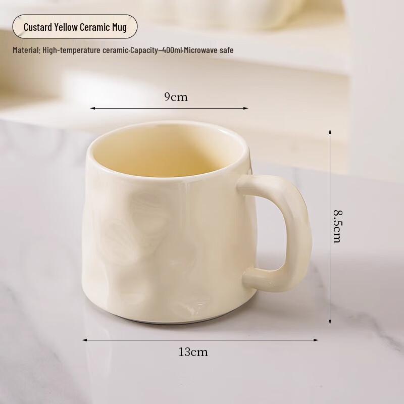 Дизайнерская керамическая кружка Yudefeng с подставкой