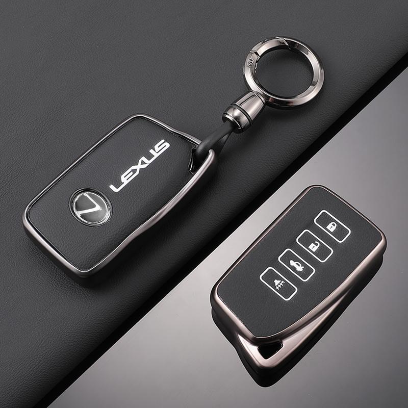 XBE2 TPU Leather Car Remote Key Cover Case Shell For Lexus NX GS RX IS ES GX LX RC 200 250 350 LS 450H 300H Keychain Accessories