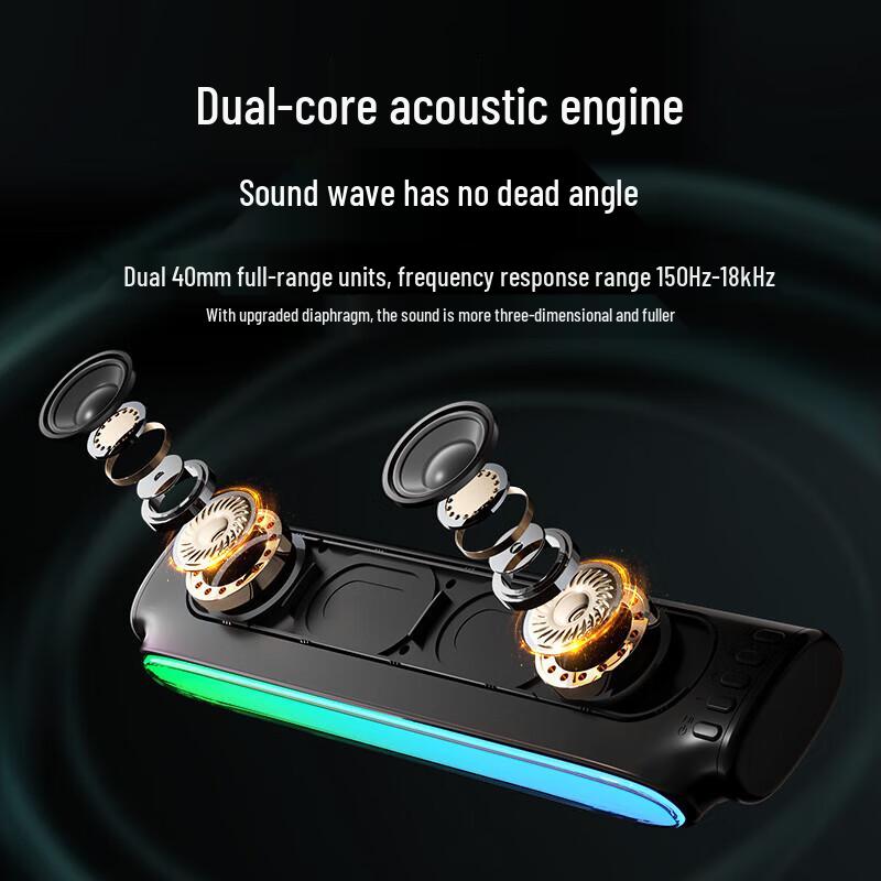 Newman BT522 Gaming Desktop Bluetooth Soundbar CN Plug (adapter Included)