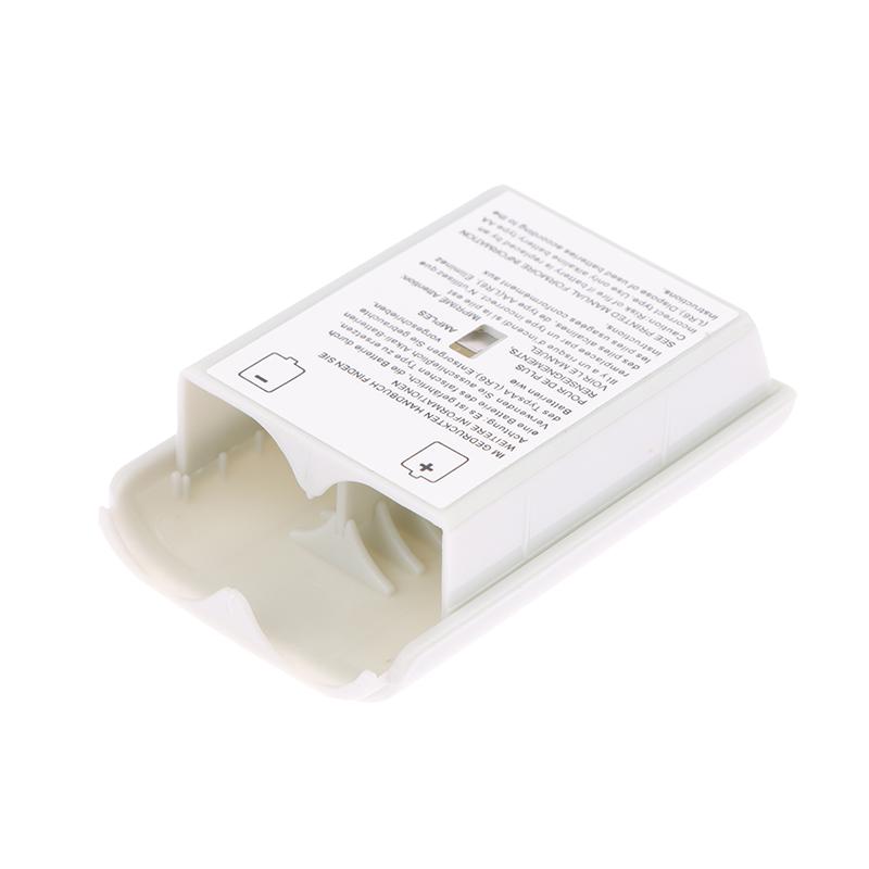 For Xbox 360 Wireless Controller Joypad Joystick Replacement Parts Back Battery Cover Cases Holder Pack Part Shell Case