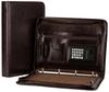 Elegant Men's A4 Portfolio Tizano Bw02 - Briefcase with Calculator and Ring Binder