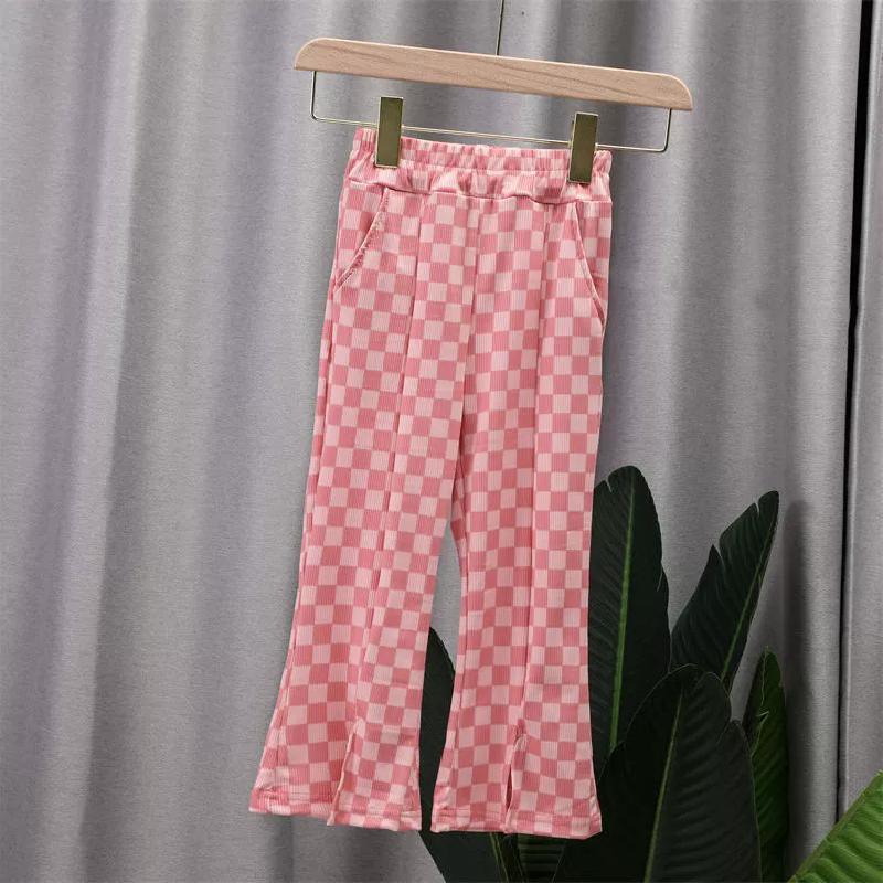 Girls Clothing Sets Summer Kids Fashion T-Shirts Suits Print Short Sleeve Tops+Pants 2Pcs Children Sweet Outfits 2-10 Years