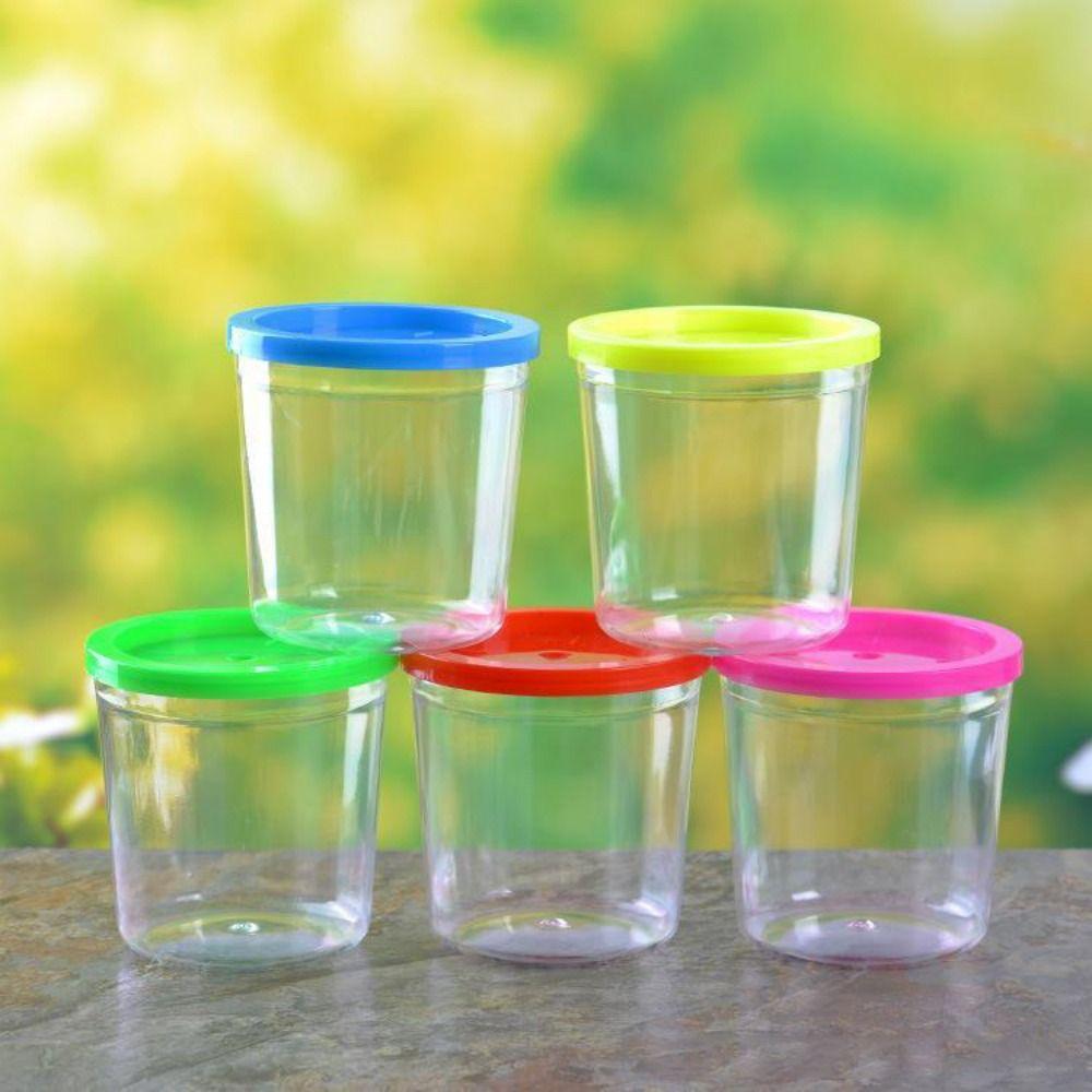 

Plastic Betta Fish Tank Portable Colors Fish Box Mini Fighting Fish Tank Desktop Decoration without rope