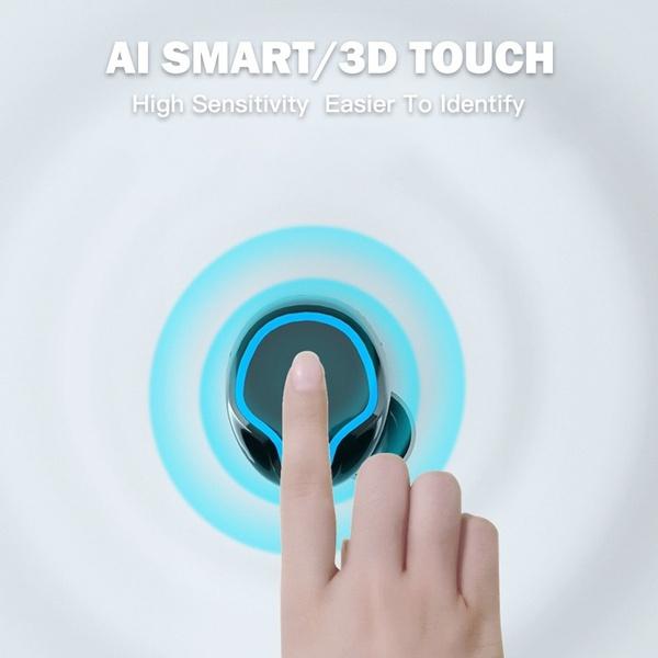 3D Touch Bluetooth 5.1 Ohrhörer 9000 mAh LED-Display Drahtlose Headsets Rauschunterdrückung Headset 9D HiFi Stereo Kopfhörer IPX7 Wasserdicht