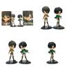 Attack On Titan Pvc Collectible Figure With Articulated Design For Anime Fans And Desktop Decoration