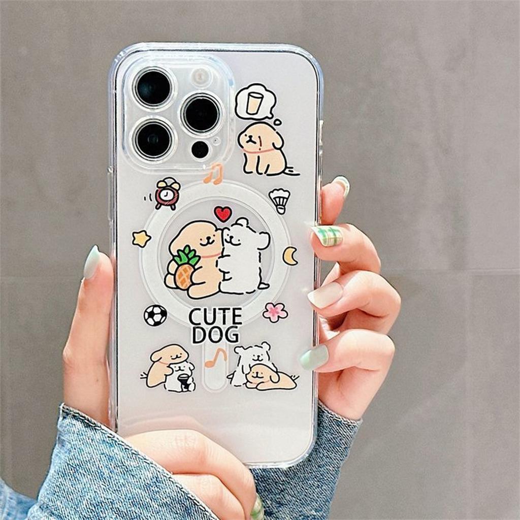 For Apple Phone Case Magnetic Bracket for Apple Magnetic Phone Case Cover for Apple Magnetic Phone Case Cartoon Cute