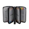 Neatly Organized 4 Level Pencil Holders With 72 Dedicated Slots Waterproof Cloth Fabric Stationeries Organizers Bag