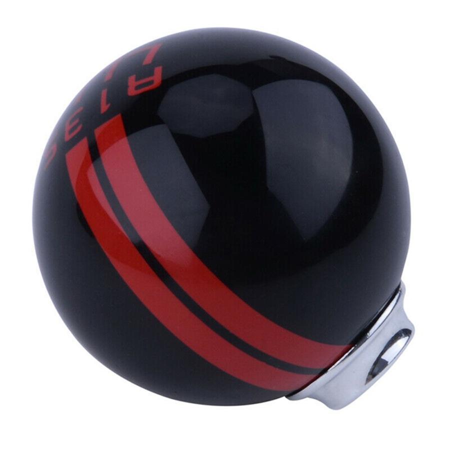 Manual Gear Shift Knob Shifter Black Round Ball For Ford Mustang Gt500 6 Speed