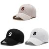 Season Spring S Letter Embroidery Baseball Cap Breathable Outdoor Hat Sunshade