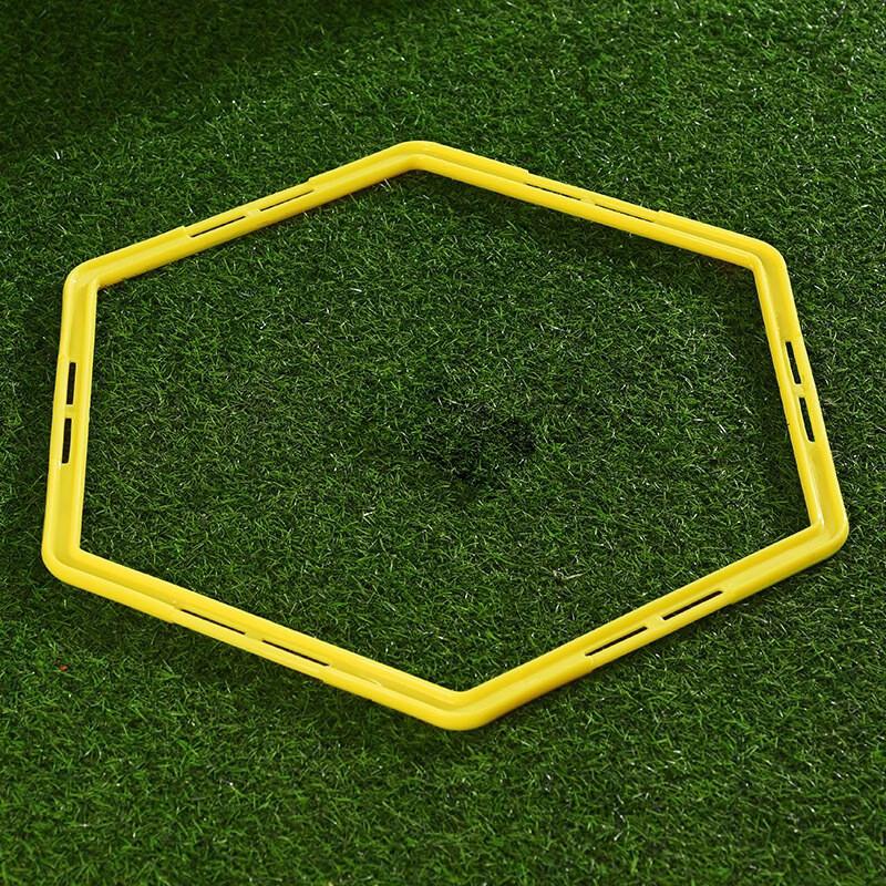 Hexagonal Football Agility Training Rings